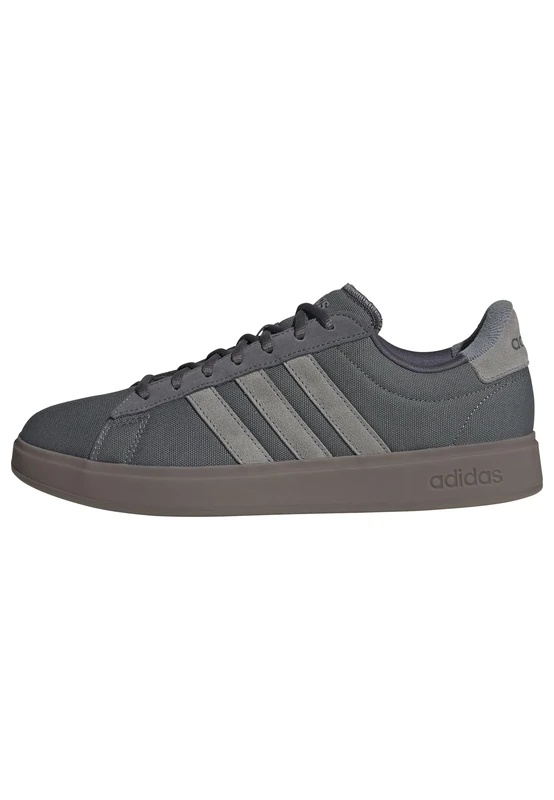 adidas Men's Grand Court 2.0 Shoes, Grey Five/Grey Three/GUM5, 8.5 UK