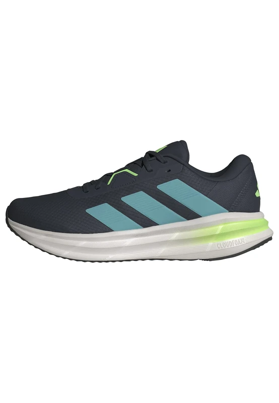 adidas Men's Galaxy 7 Running Shoes, Aurora Ink/Mint Ton/Lime Burst, 13.5 UK