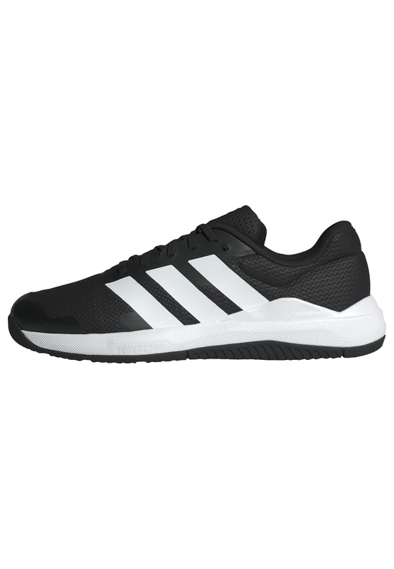adidas Men's Dropset Base Training Shoes, Core Black/Cloud White/Lucid Red, 12 UK