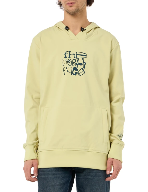 The North Face Men's Tekno Logo Hooded Sweatshirt, Nettle, M