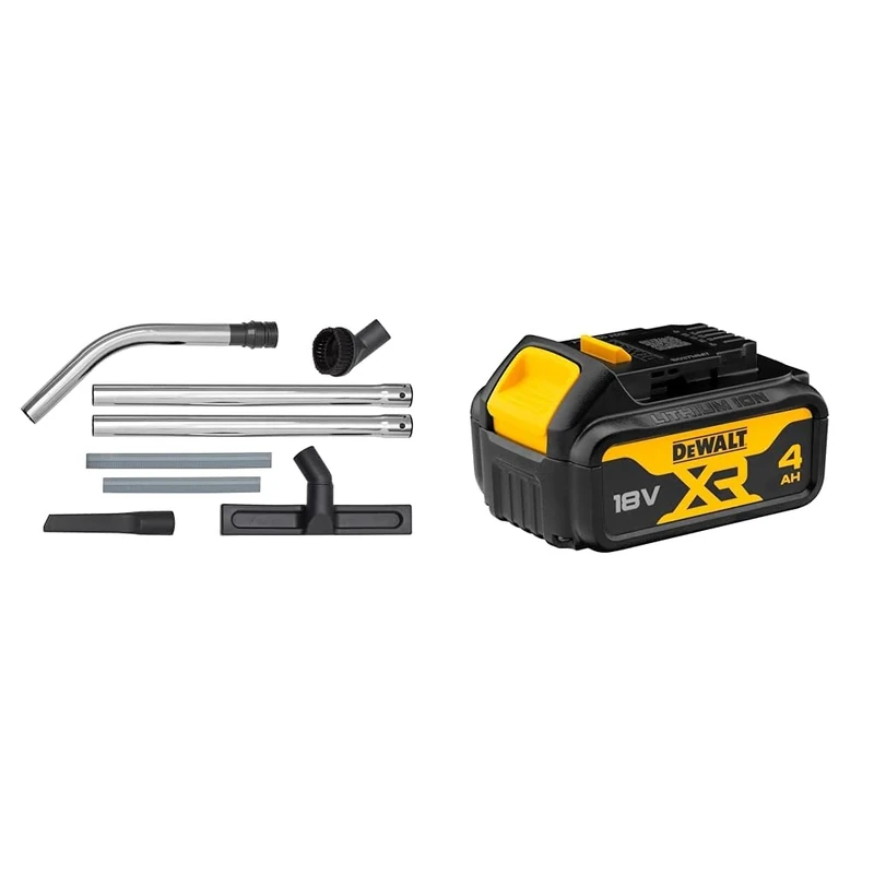 Dewalt Floor Cleaning Set for Extraction Systems, 1 Piece, DWV9350-XJ. + DEWALT Battery