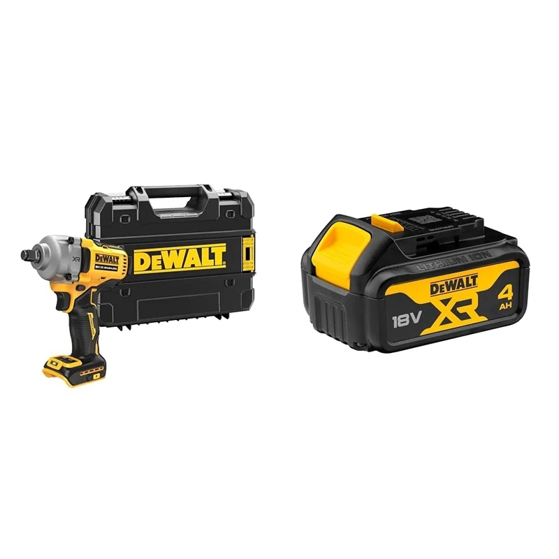 DEWALT DCF891NT-XJ 18V XR Brushless 1/2 inch Hog Ring Anvil Impact Wrench - Bare Unit Battery