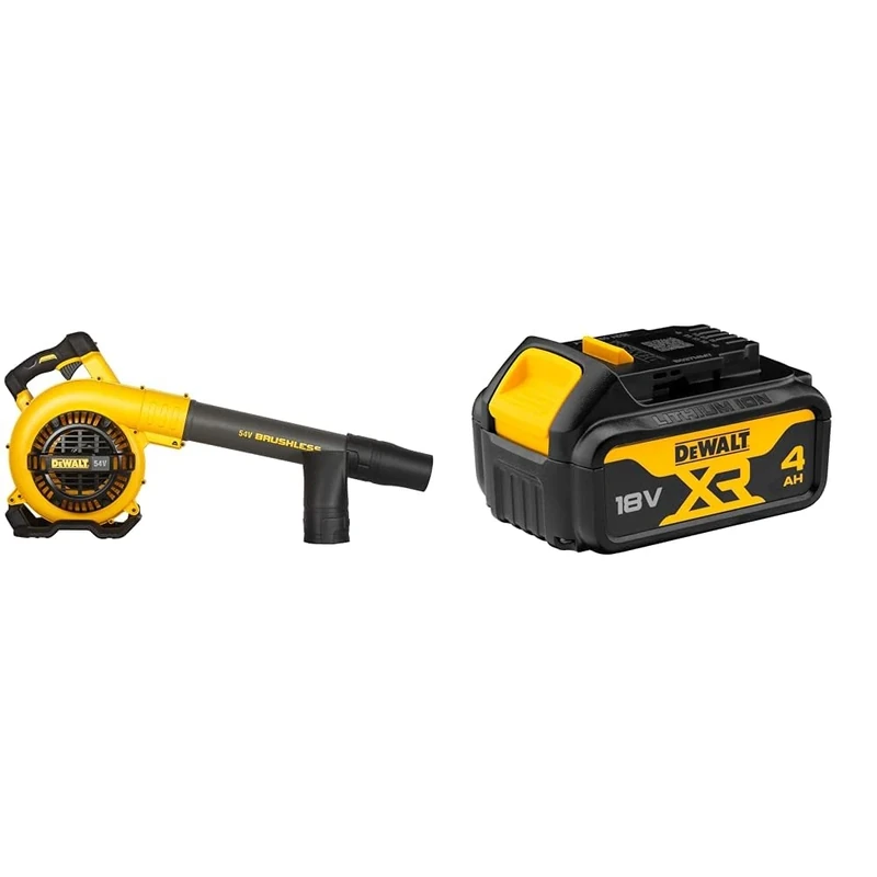 DEWALT DCM572N-XJ DCM572 54V Flexvolt Blower-Body Only, 54 V + DEWALT Battery