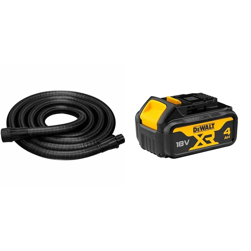 DWV9315-XJ - Manguera 4,6m para aspirador + DEWALT Battery