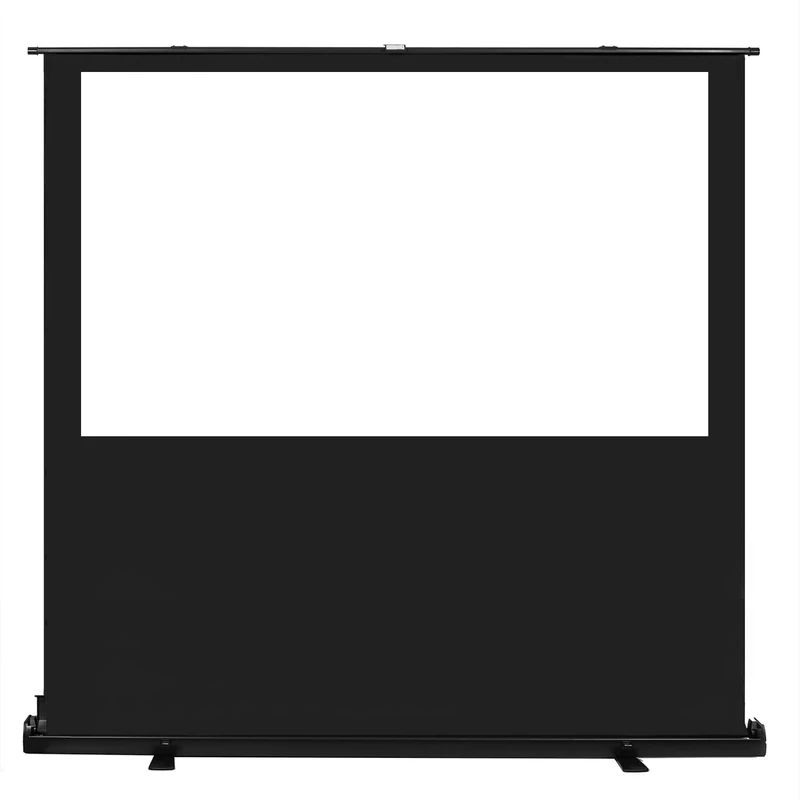 Maclean portable projection screen, compact, floor (Screen size 100''/Viewing surface 215 x 134 cm)