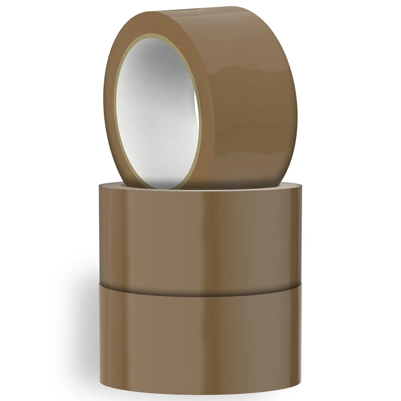 Right Pack Heavy Duty Packing Tape Brown (48MM x 66M) | Packaging Tape | Parcel Tapes | Secure Sticky Sealing Tapes for Parcel Boxes, Large Postal Bags, Packing Boxes (3)