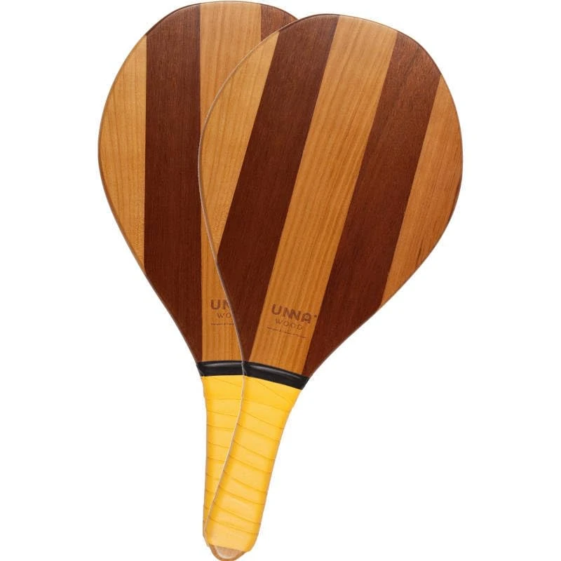 Panareha UNNA Wood Beach Bats Set CEREJEIRA | handmade - Image 1