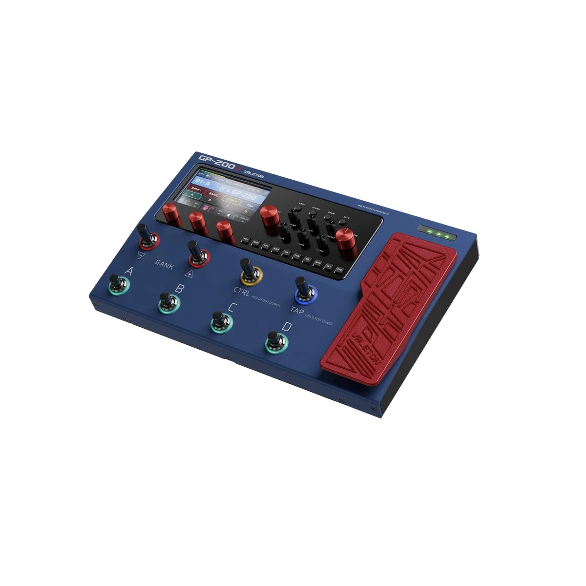 Valeton GP200X - Anniversary Edition comes in a premium gift box with handmade high quality picks and a pure copper leather keyring.