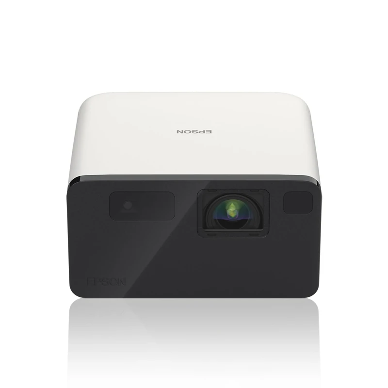 Epson EF-21W Mini Smart 3LCD Projector, Full HD, 1000 Lumens, 150 Inch Display with HDR, Google TV, Dolby Atmos Sound, Gaming & Home Cinema Laser Projector - Warm White - Image 1