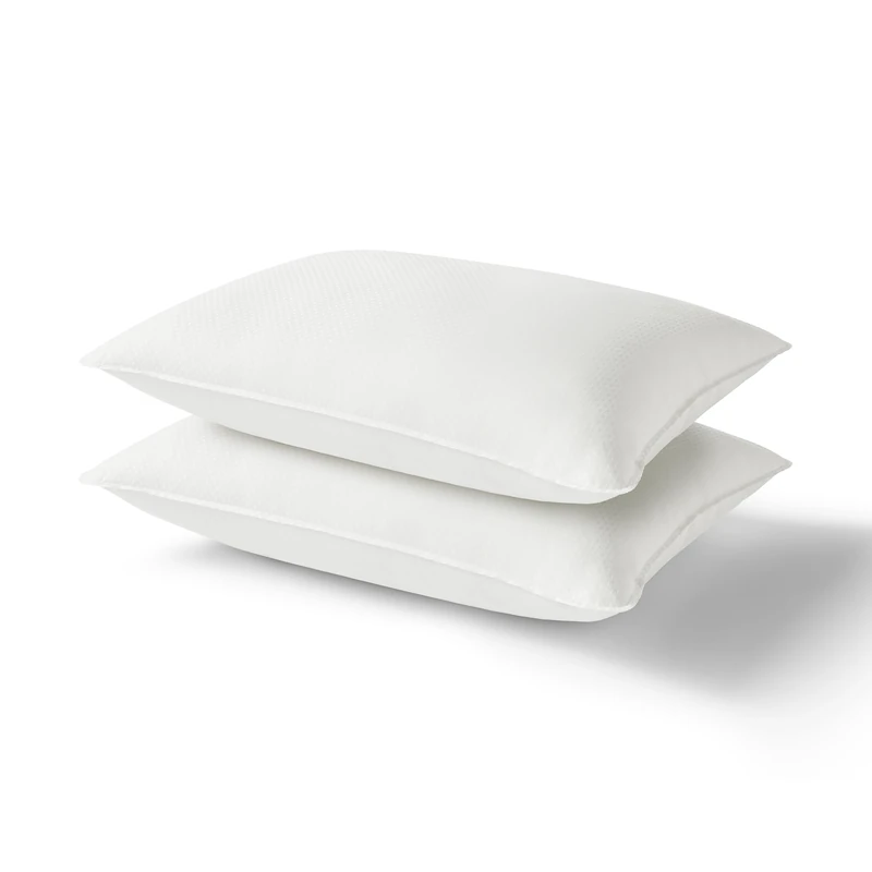 This is Sleep – The Ultimate Pillow Pair - Medium Support - For Back and Side Sleepers - Anti-Dust Mite Technology - Cotton Cover - Hypoallergenic