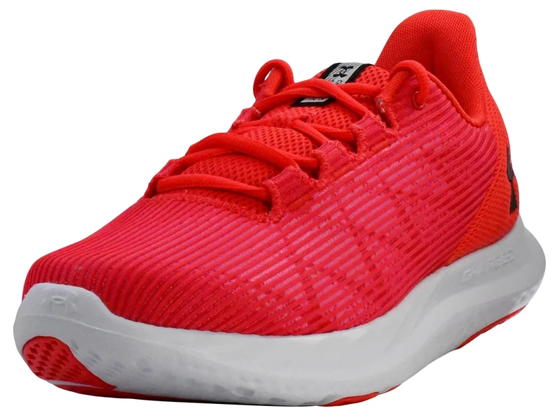 Under Armour Men's Charged Speed Swift, Lightweight and Ultra-Breathable Men's Runners, Running Shoes with Durable Rubber Outsole,Racer Red / Racer Red / Black,8