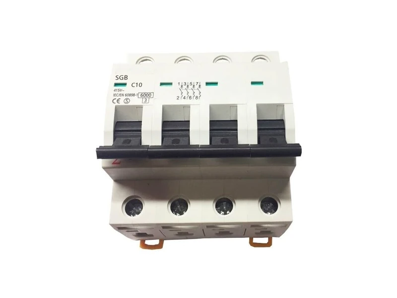 4P 10A Switch: ideal for protecting electrical circuits, offering safety and efficiency in homes and businesses. quality and high performance for all your electrical needs.