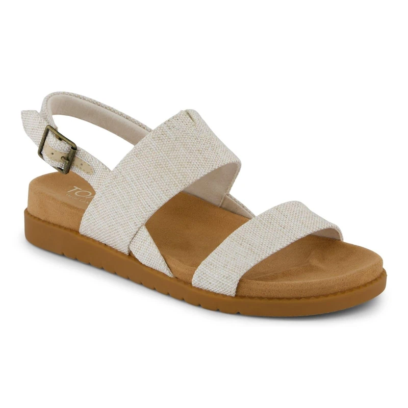 TOMS Women's Marin Sandal, Natural, 6.5 UK - Image 1