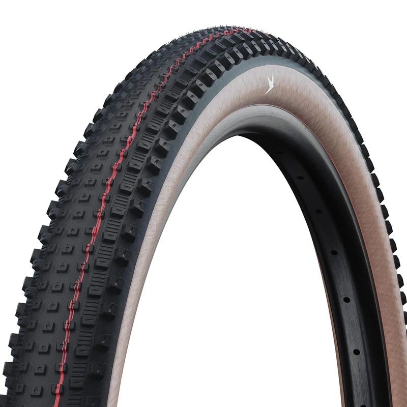 Schwalbe Rick XC Pro TLR, Addix Speed Folding Tyre, Transparent Sidewall, 29x2.40 (62-622)