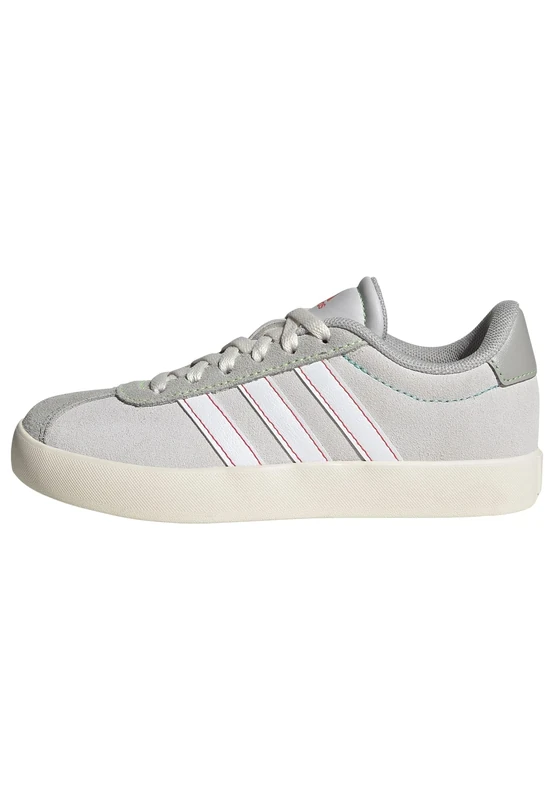adidas Vl Court 3.0 Shoes Kids, Dash Grey/FTWR White/Lime Burst, 11 UK Child