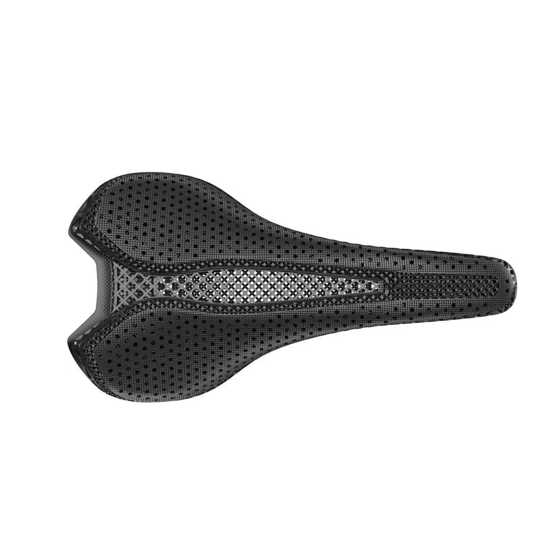 Samassi 3D Printed Bike Saddle | Comfortable Carbon Fiber Bicycle Seat for Men, Women & Kids | Lightweight, Shock Absorbing & Breathable | Ideal for Road & Mountain Bikes