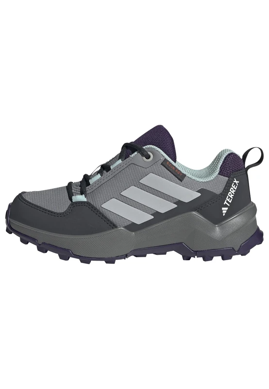adidas Unisex Kids Terrex Ax4R RAIN.RDY Hiking Shoes Kids, Grey Three/Grey Two/semi Flash Aqua, 13.5 UK Child