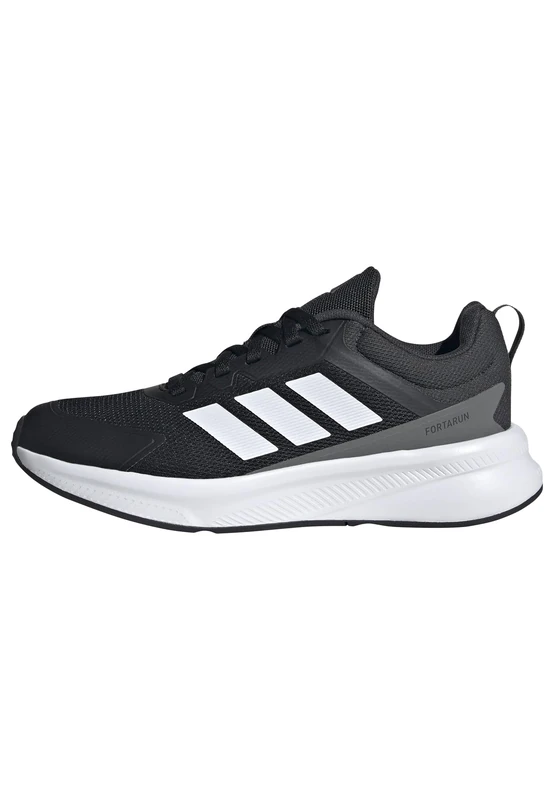 adidas Unisex Kids Fortarun 4.0 Junior Shoes, Core Black/Cloud White/Carbon, 5.5 UK