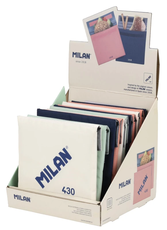 MILAN® Display 12 bags on isothermal (0,3 L) collection 430 since 1918
