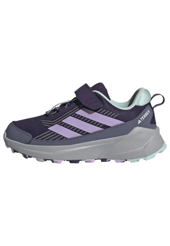 adidas Unisex Kids Terrex Trailmaker 2 Hiking Shoes Kids, Aurora Plum/Powder Plum/semi Flash Aqua, 2.5 UK
