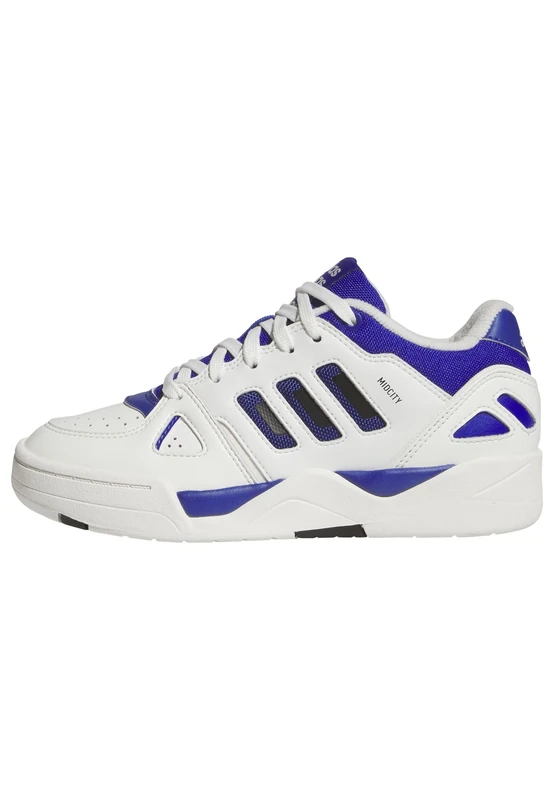 adidas Unisex Kids MIDCITY Low Shoes, core White/semi Lucid Blue/core Black, 5 UK