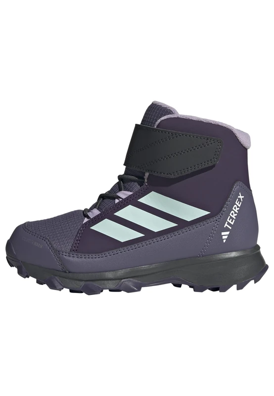 adidas Unisex Kinder Terrex Snow CF Climawarm Winter Shoes Kids, Aurora Plum/Semi Flash Aqua/Powder Plum, 28 1/2 EU