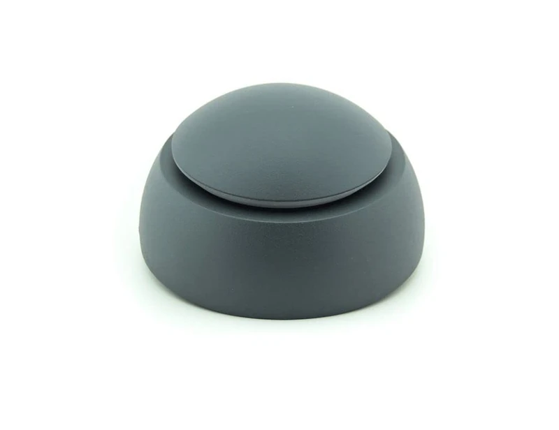 Glowster Deco IP54 5W 3000K Round LED Wall Light. Perfect for Lighting Indoors and Outdoors with its Modern Grey Colour and 100° Opening Angle. Efficiency and Style in Your Home. - Image 1