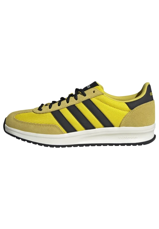 adidas Men's Run 70S 2.0 Shoes, Yellow/core Black/Off White, 6.5 UK