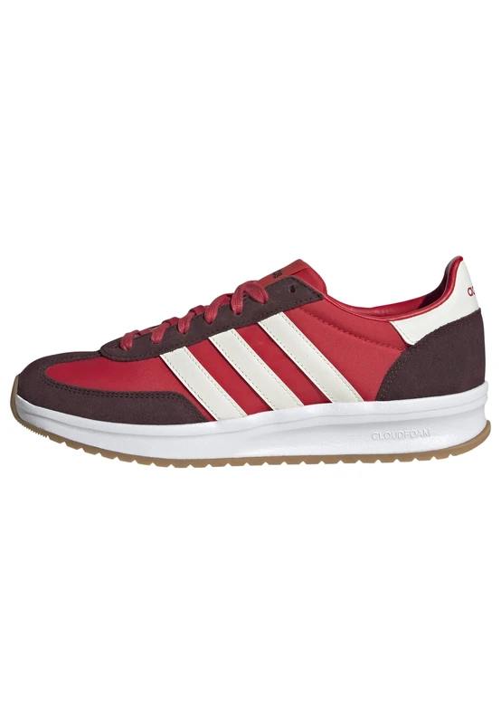 adidas Men's Run 70S 2.0 Shoes, Pure Ruby/Core White/Aurora Ruby, 7 UK