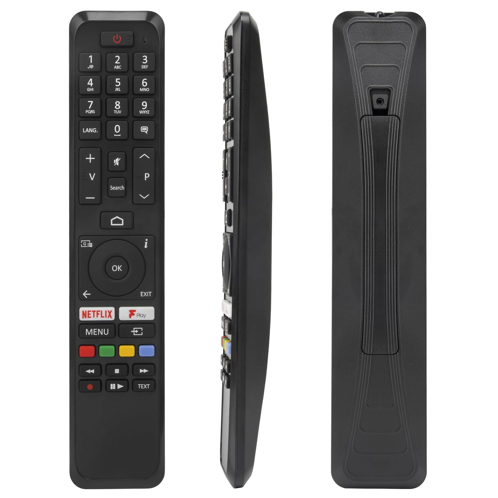 CT-8555 Replacement Remote Control Suitable for Toshiba and Hitachi TV RC43161 Replacement Remote Control CT-8562 43UA20 43UA2B 43UA4B 49UA20 49UA3A 50UA20 50UA3A 55UA4B - No Setup Required