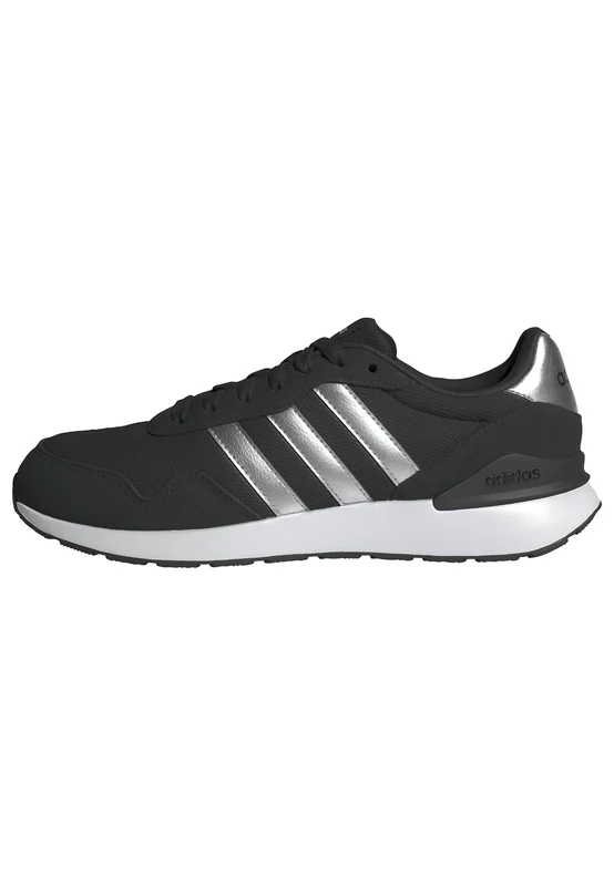 adidas Women's Run 60s 4.0 Shoes, Core Black/Silver Metallic/Cloud White, 7.5 UK
