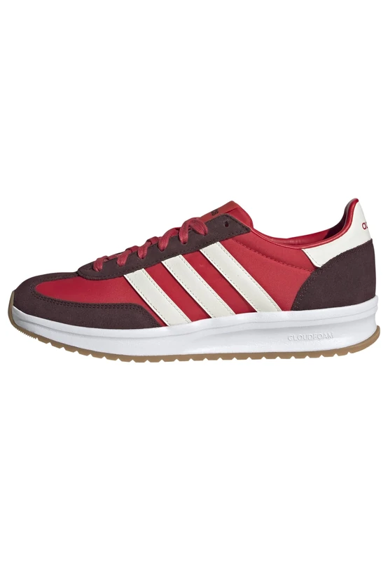 adidas Men's Run 70S 2.0 Shoes, Pure Ruby/Core White/Aurora Ruby, 11 UK