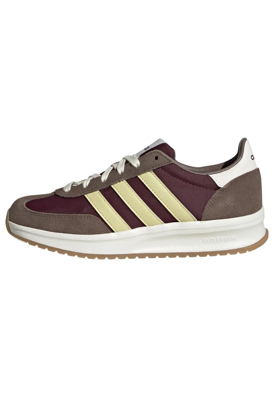 adidas Women's Run 70S 2.0 Shoes, Maroon/Powder Yellow/Earth Strata, 8 UK