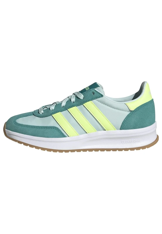 adidas Women's Run 70S 2.0 Shoes, Halo Mint/Hi-Res Yellow/Pure Teal, 7.5 UK