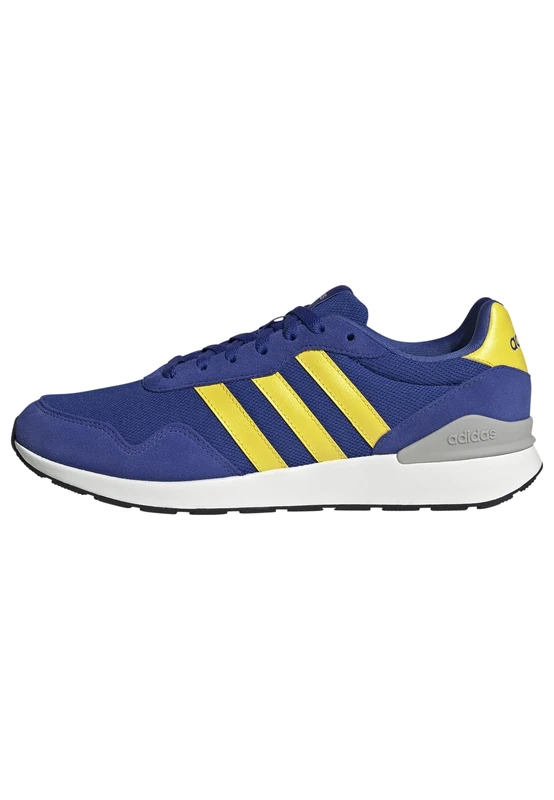 adidas Men's Run 60s 4.0 Shoes, semi Lucid Blue/Yellow/Grey Two, 11 UK