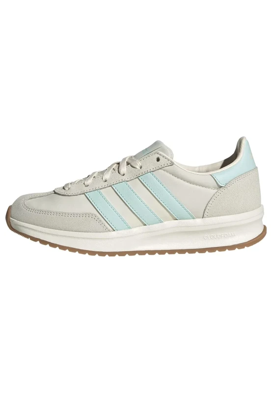 adidas Women's Run 70S 2.0 Shoes, Wonder White/Semi Flash Aqua/Off White, 9 UK