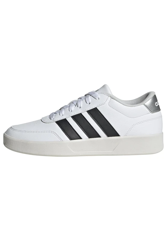 adidas Women's BREAKNET 3.0 Shoes, FTWR White/core Black/Silver met., 8.5 UK