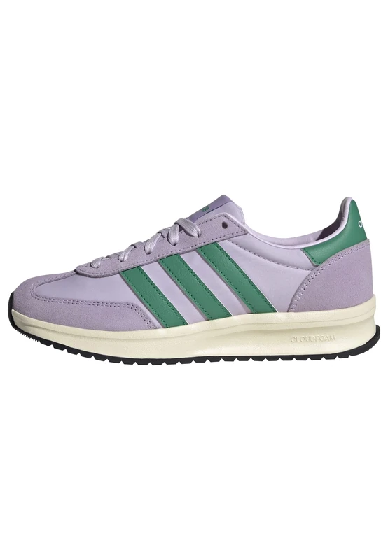 adidas Women's Run 70S 2.0 Shoes, Ice Lavender/Court Green/Powder Plum, 6.5 UK