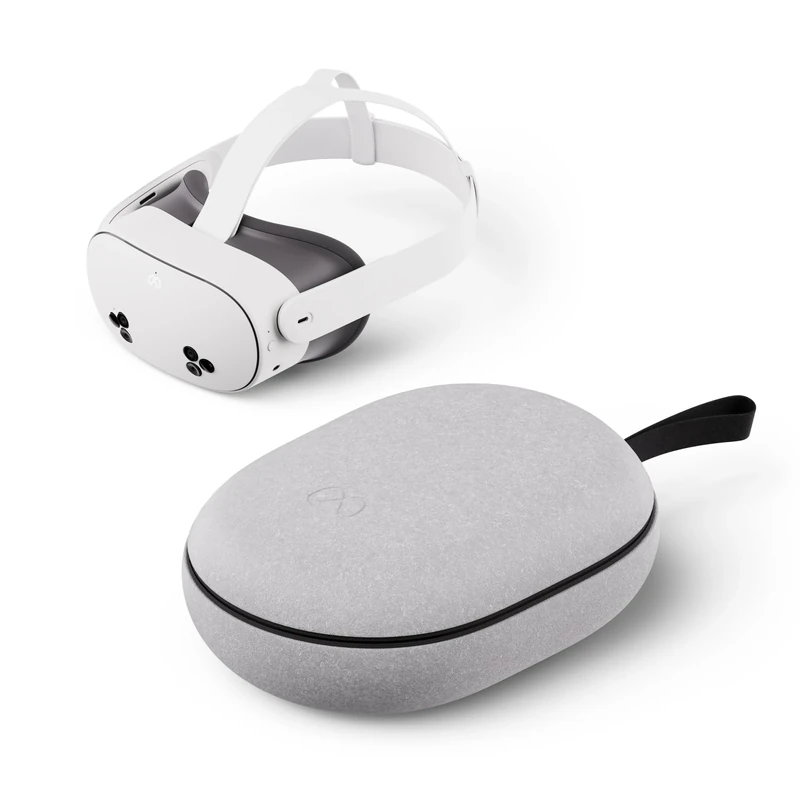 Meta Quest 3S 256GB Black VR Headset with Carrying Case, Compatible with Meta Quest 3/3S, Android (Meta modified version) OS