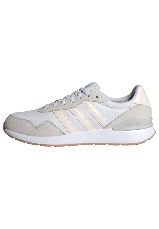 adidas Women's Run 60s 4.0 Shoes, Cloud White/Chalk White/Grey One, 8 UK