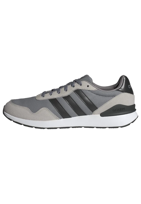 adidas Men's Run 60s 4.0 Shoes, Grey Three/Core Black/Grey Two, 8.5 UK