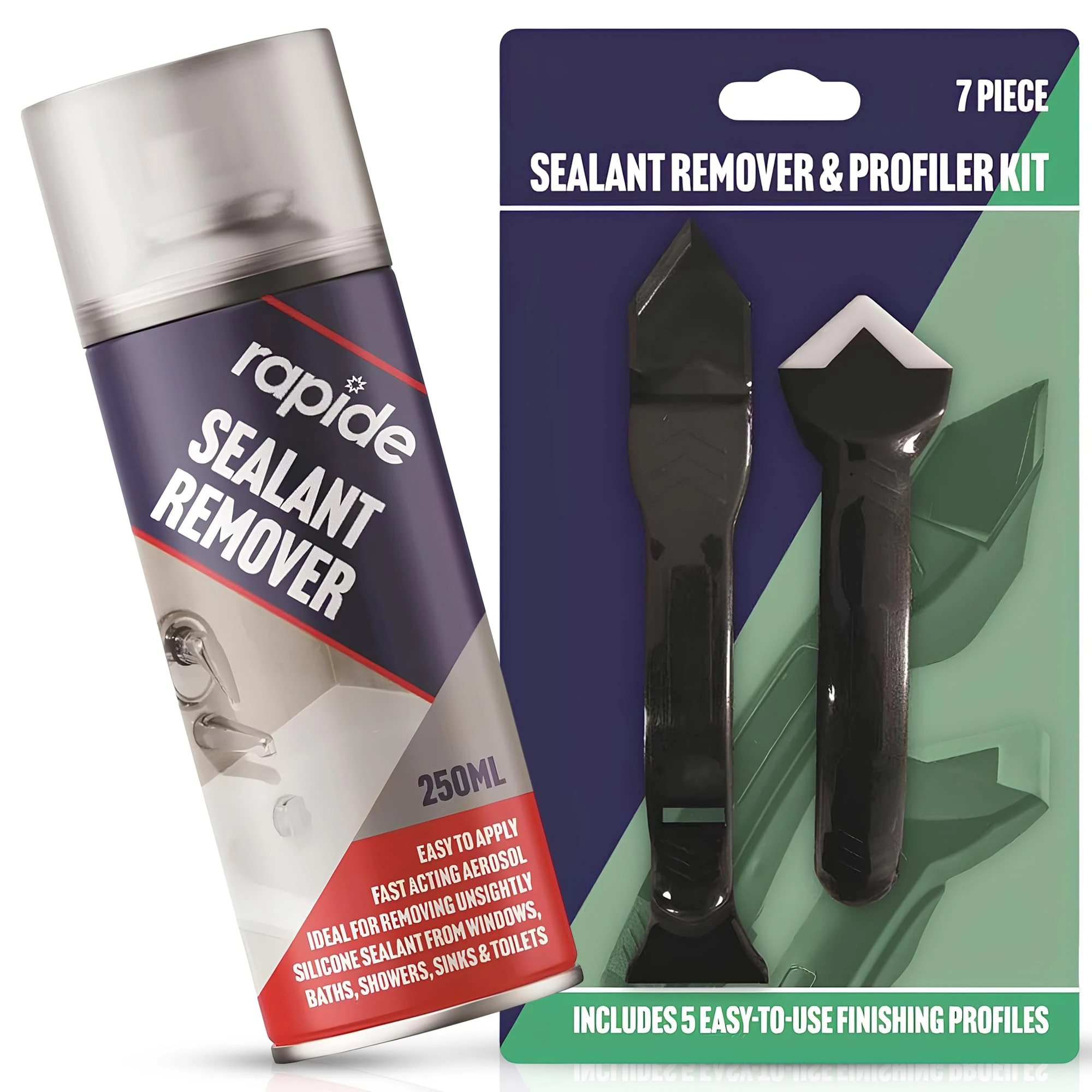 Silicone Sealant Remover 250ml With Sealant Tool - For Bathroom and Caulk Removal