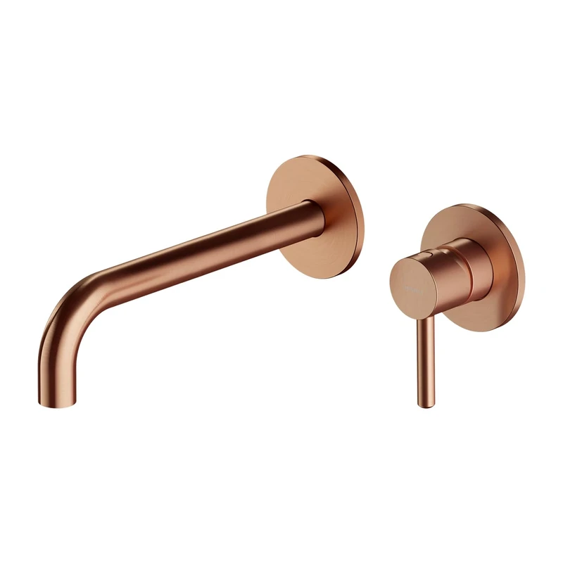 Omnires Y1215HLROCPB Surface Element for Bathroom Sink tap with a Long spout which is Mount Under The Plaster Y copper-Y1215HLROCPB, Brushed Copper