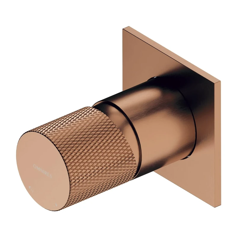 Omnires Bathroom Shower tap which is Mount Under The Plaster Contour - Brushed Copper - CT8045CPB