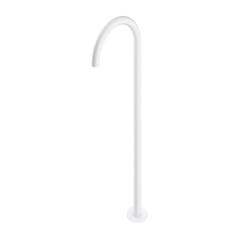 Omnires freestanding Bathroom spout for Bath Y WWYWM, Matte White - Image 1