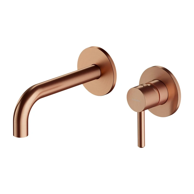 Omnires Surface-Mounted Element for Bathroom Sink tap which is Mount Under The Plaster Y - Brushed Copper - Y1215HROCPB