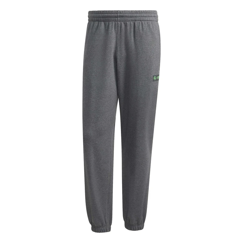 adidas Men's Mercedes - AMG Petronas Formula ONE Team Premium Sweat Sweat Pant Men, Dark Grey Heather, M