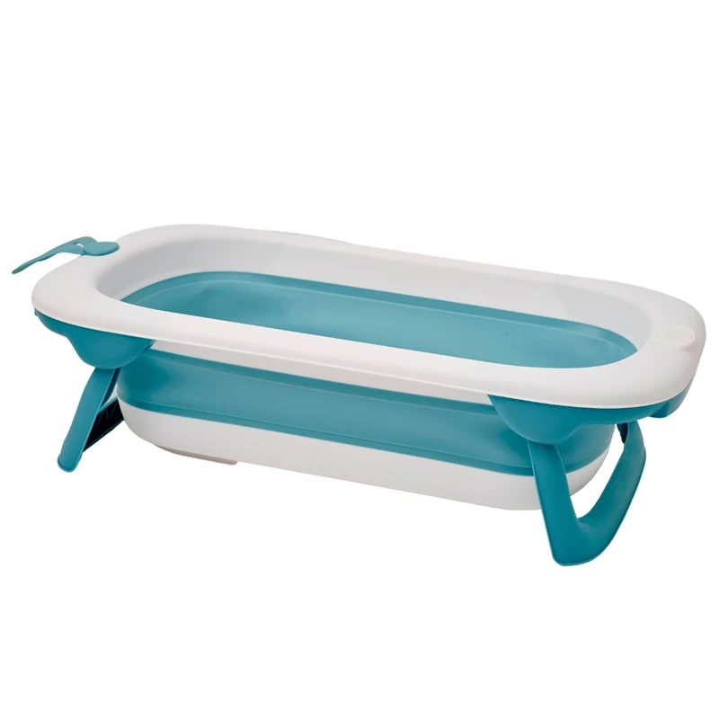 THERMOBABY - BALNEA Foldable Baby Bathtub: Ultra Compact - Trendy Design - Practical Storage - Minimal Space - Easy to use