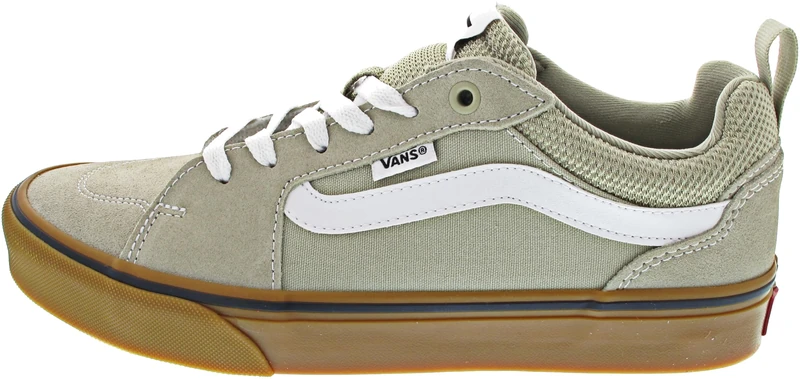 Vans Men's Filmore Sneaker, Suede/Canvas Khaki/Gum, 14 UK