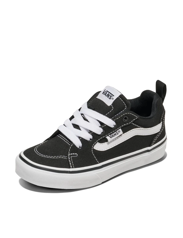 Vans Unisex Kid's Filmore Sneaker, Canvas Black/White, 13.5 UK - Image 1